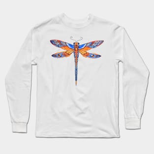 Dragonfly - Colorful Long Sleeve T-Shirt